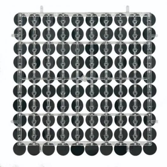 Metallic Silver Sequin Wall Panel