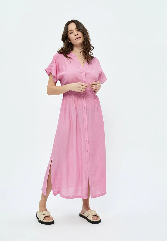 Nabatanzi Midi Dress - Shocking Pink