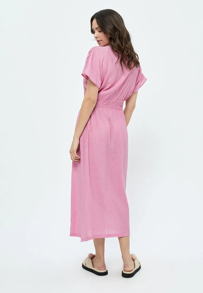 Nabatanzi Midi Dress - Shocking Pink