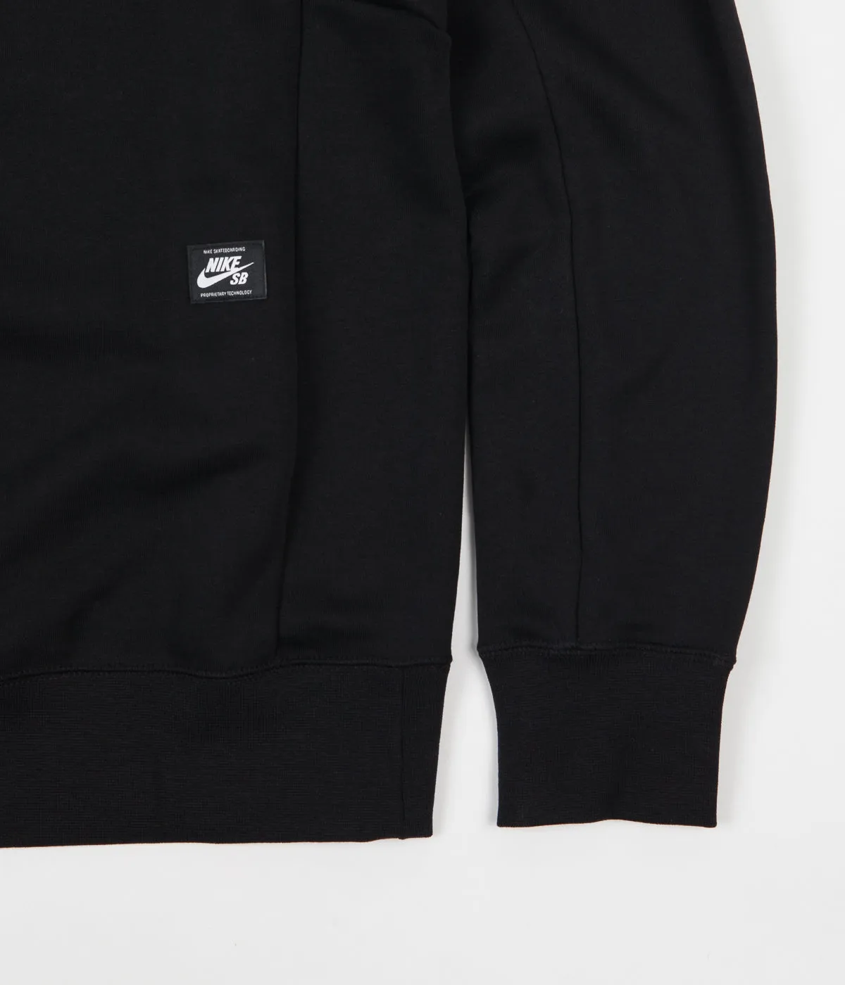 Nike SB Icon GFX Crewneck Sweatshirt - Black / Hyper Royal