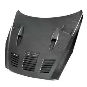 Nissan GTR GTII Style Carbon Fiber Hood