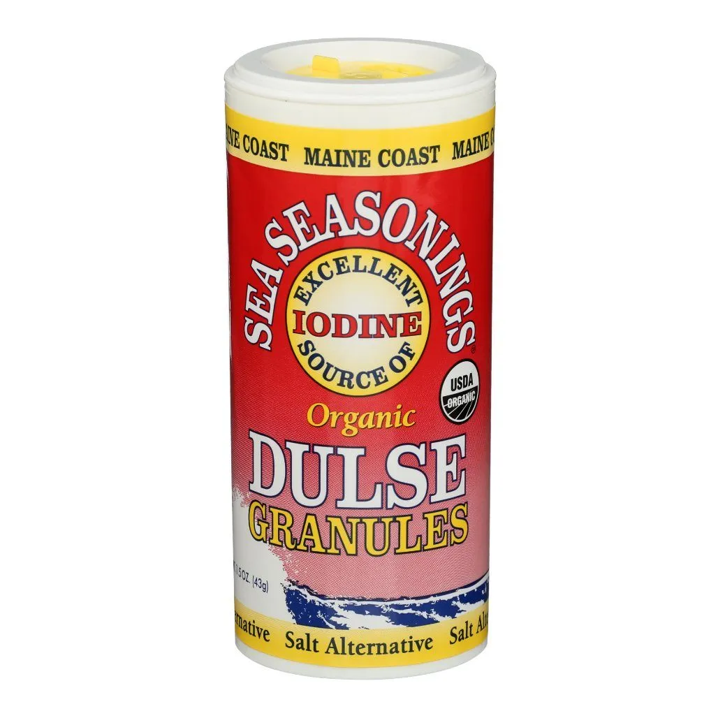 Organic Dulse Granules 1.5 oz Shaker - Sea Seasoning