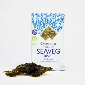 Organic Seaveg Crispies - Original (Crispy Seaweed Thins)