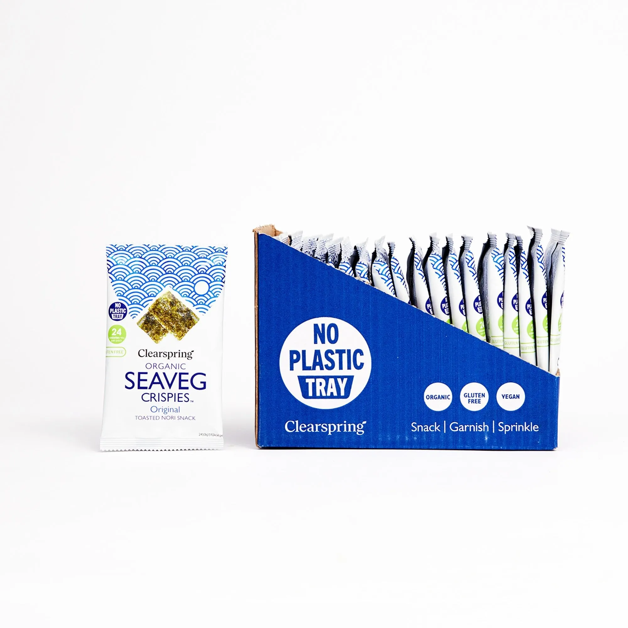 Organic Seaveg Crispies - Original (Crispy Seaweed Thins)