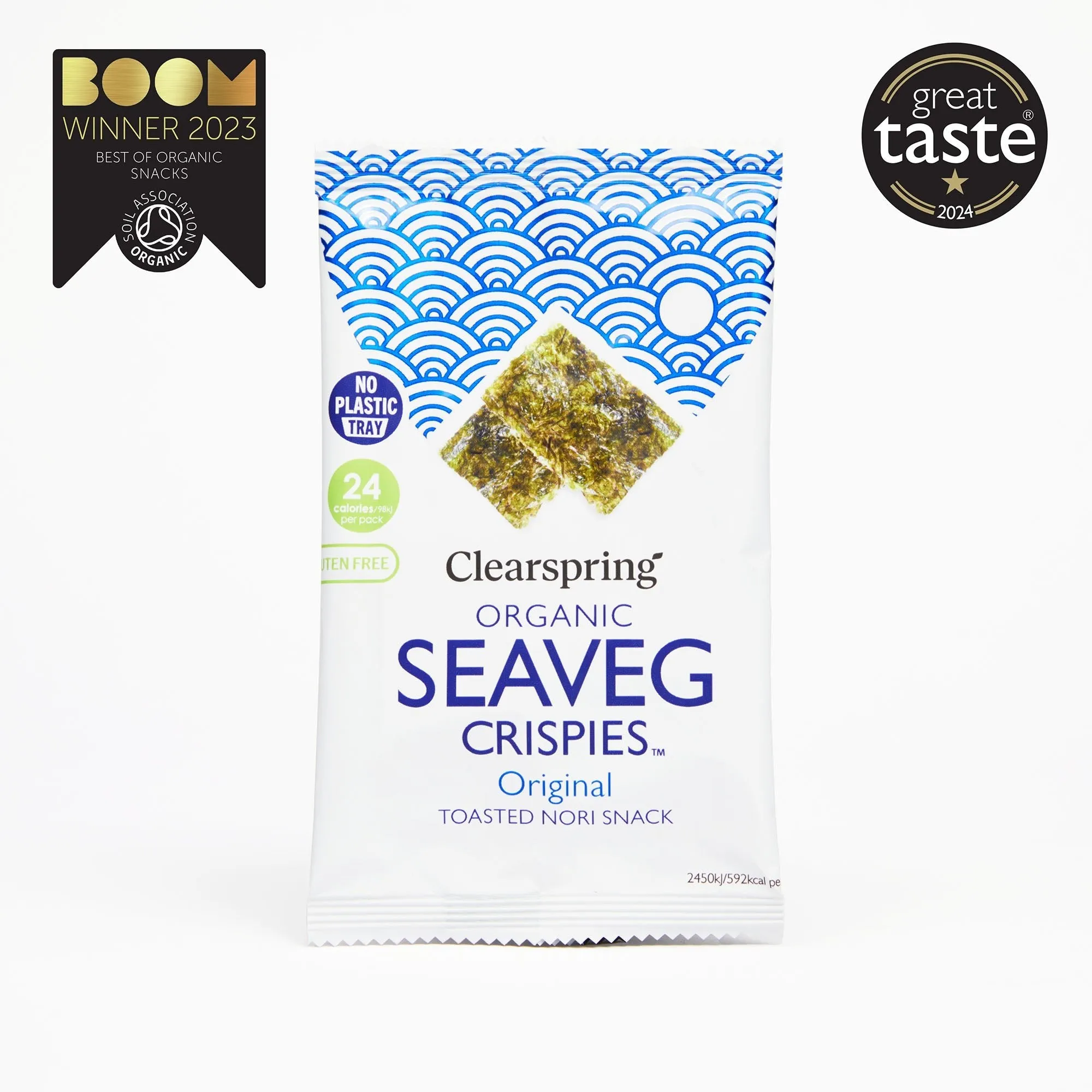 Organic Seaveg Crispies - Original (Crispy Seaweed Thins)