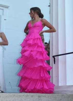 Pink long prom dresses, evening dresses,party dresses, formal dress      fg3368