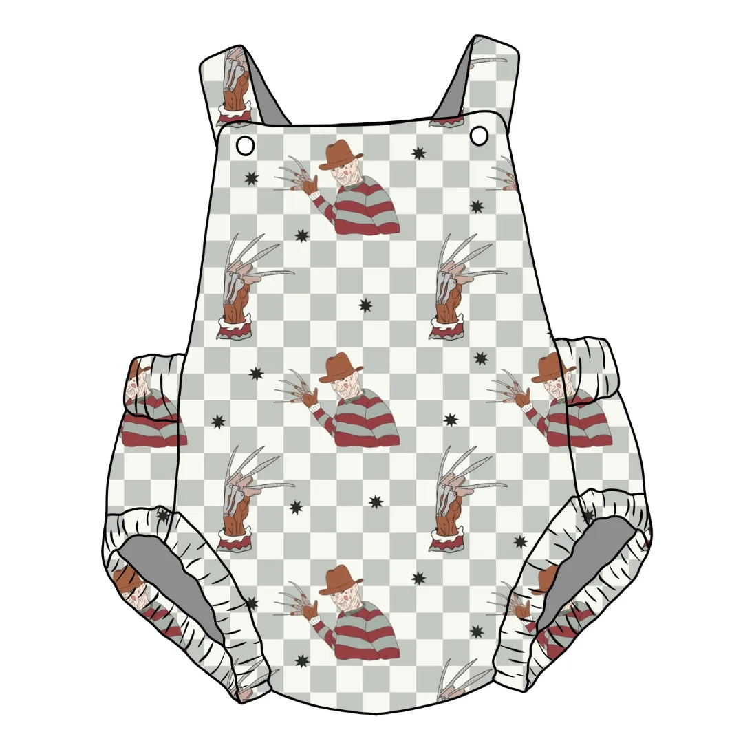 Pizza Face Unisex Baby Romper