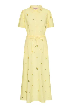 Presley Dress - Yellow Floral