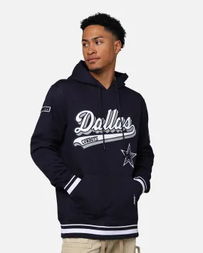 Pro Standard Dallas Cowboys Fleece Pullover Hoodie Midnight Navy