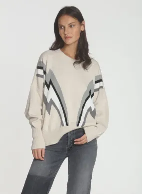 Retro Sweatshirt - Dune Bolt