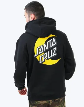 Santa Cruz Moon Dot Pullover Hoodie - Black