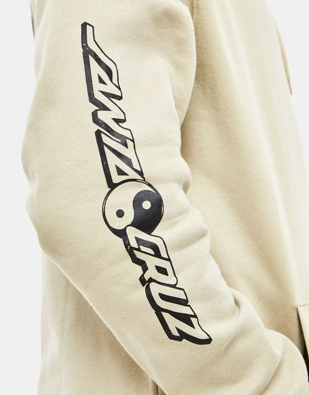 Santa Cruz Yin Yang Dot Pullover Hoodie - Nickel