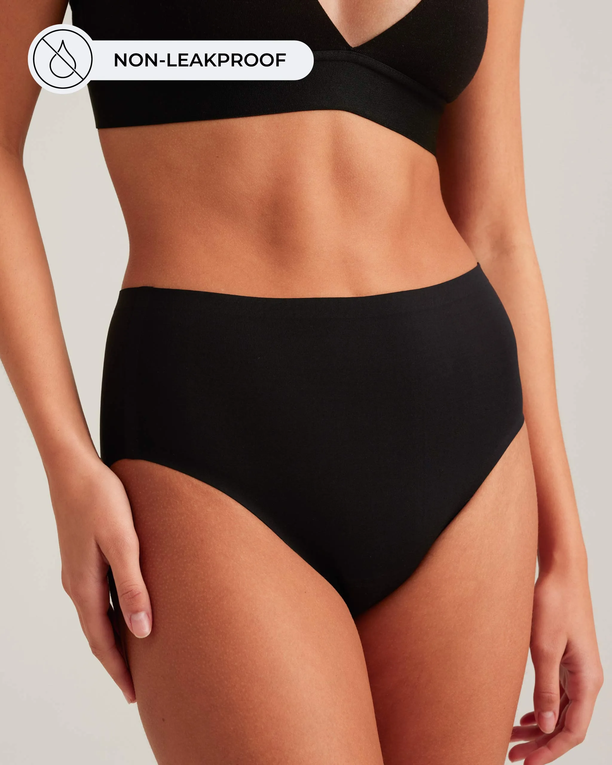 Seamless High Waist — Non-Leakproof