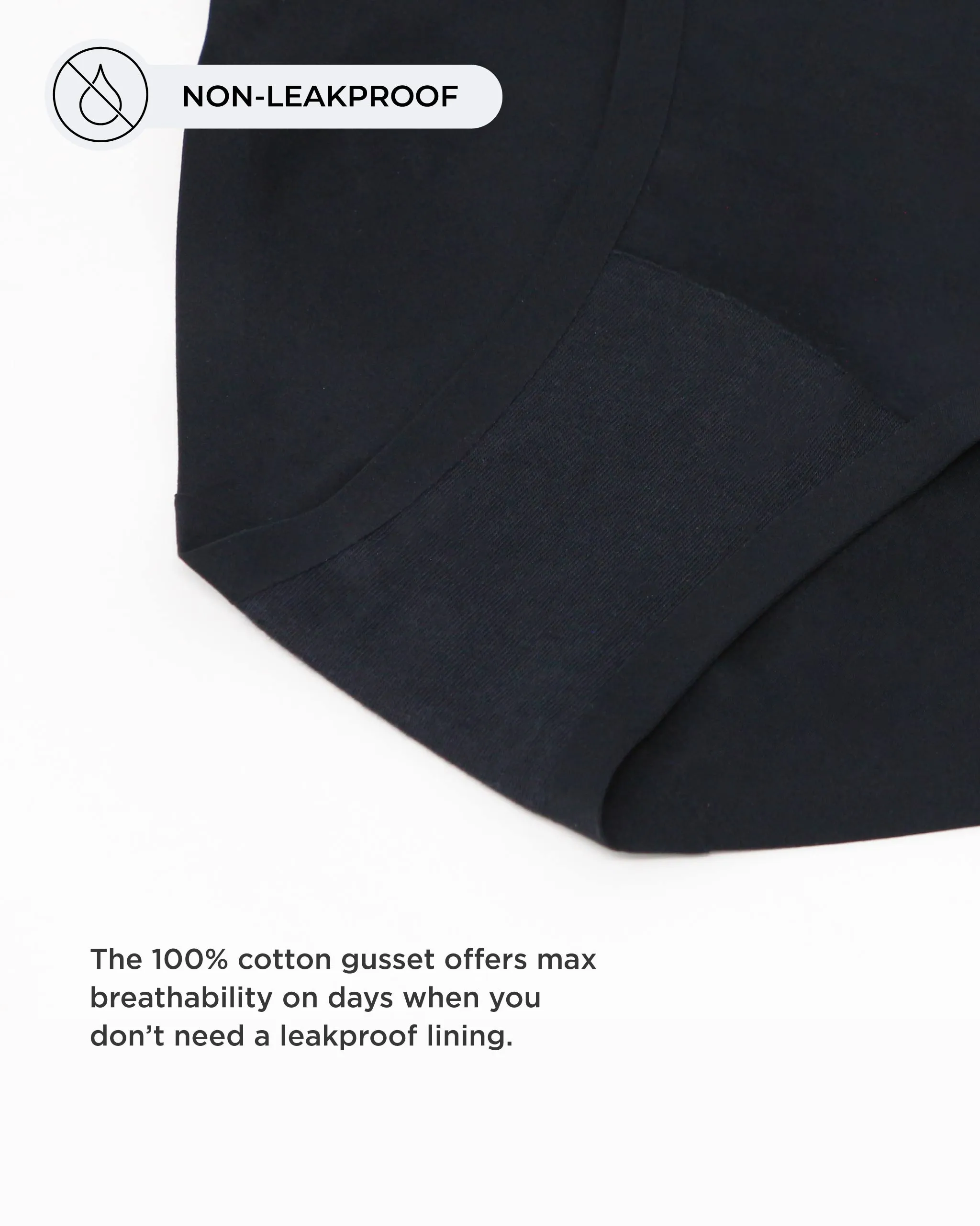 Seamless High Waist — Non-Leakproof