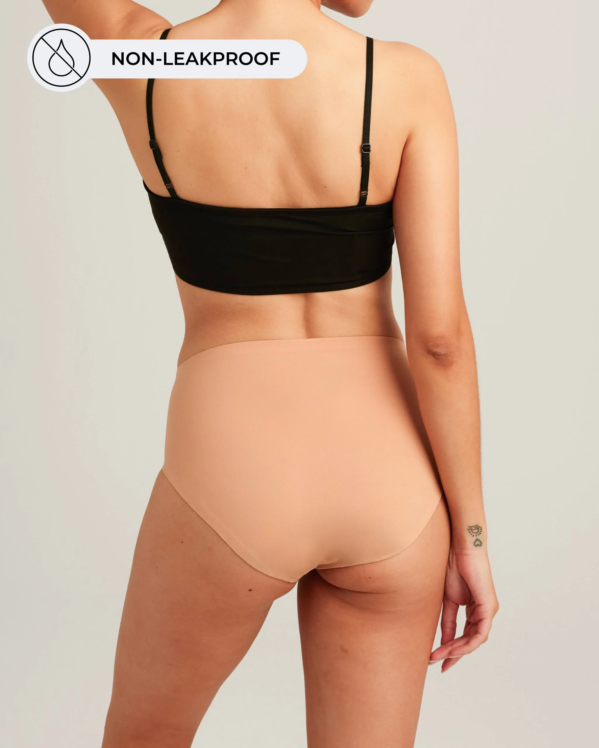 Seamless High Waist — Non-Leakproof