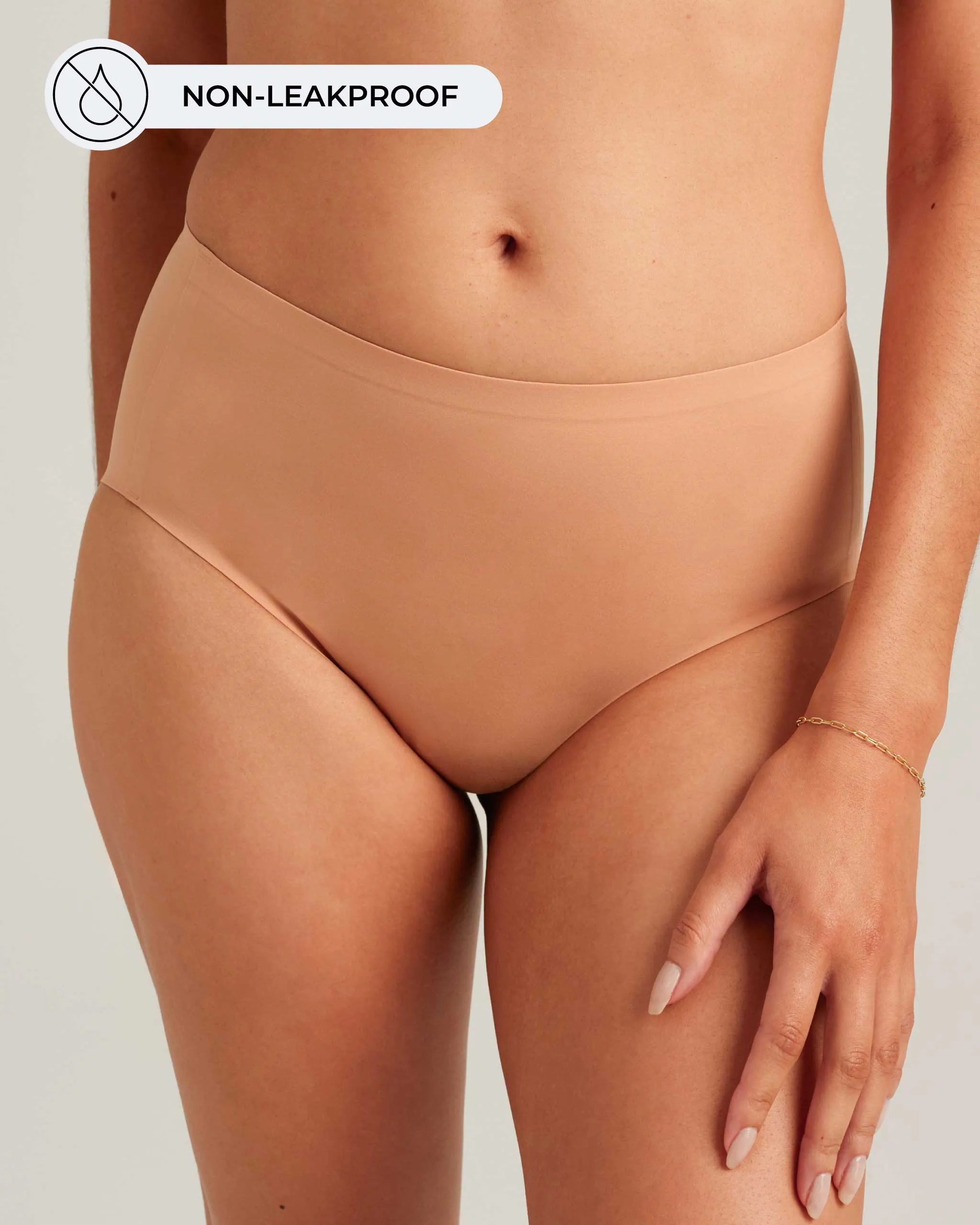 Seamless High Waist — Non-Leakproof