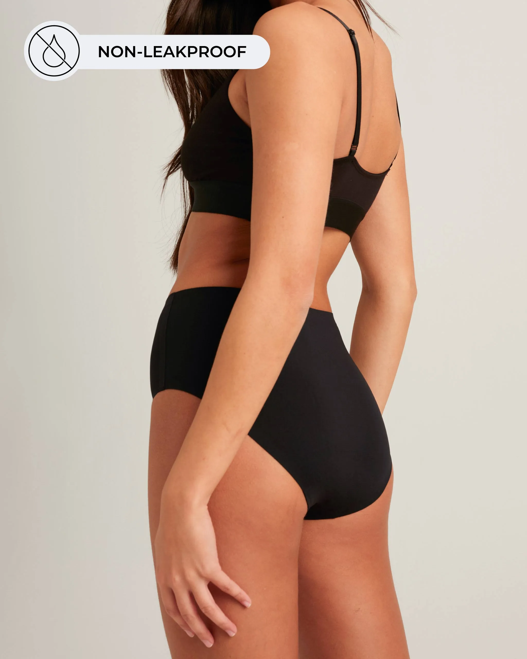 Seamless High Waist — Non-Leakproof