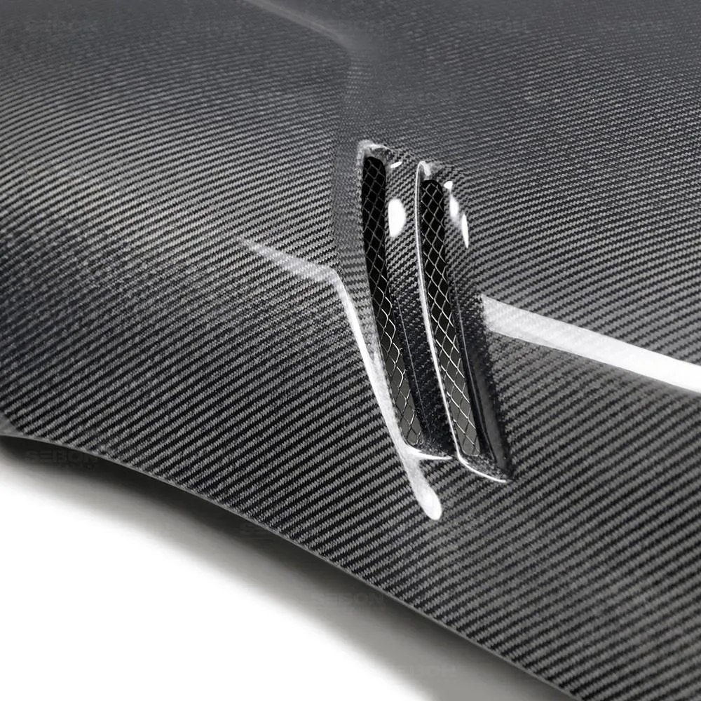 Seibon 2020 Toyota Supra A90 VS-Style Double Sided Carbon Fiber Hood (seiHD20TYSUP-VS-DS)