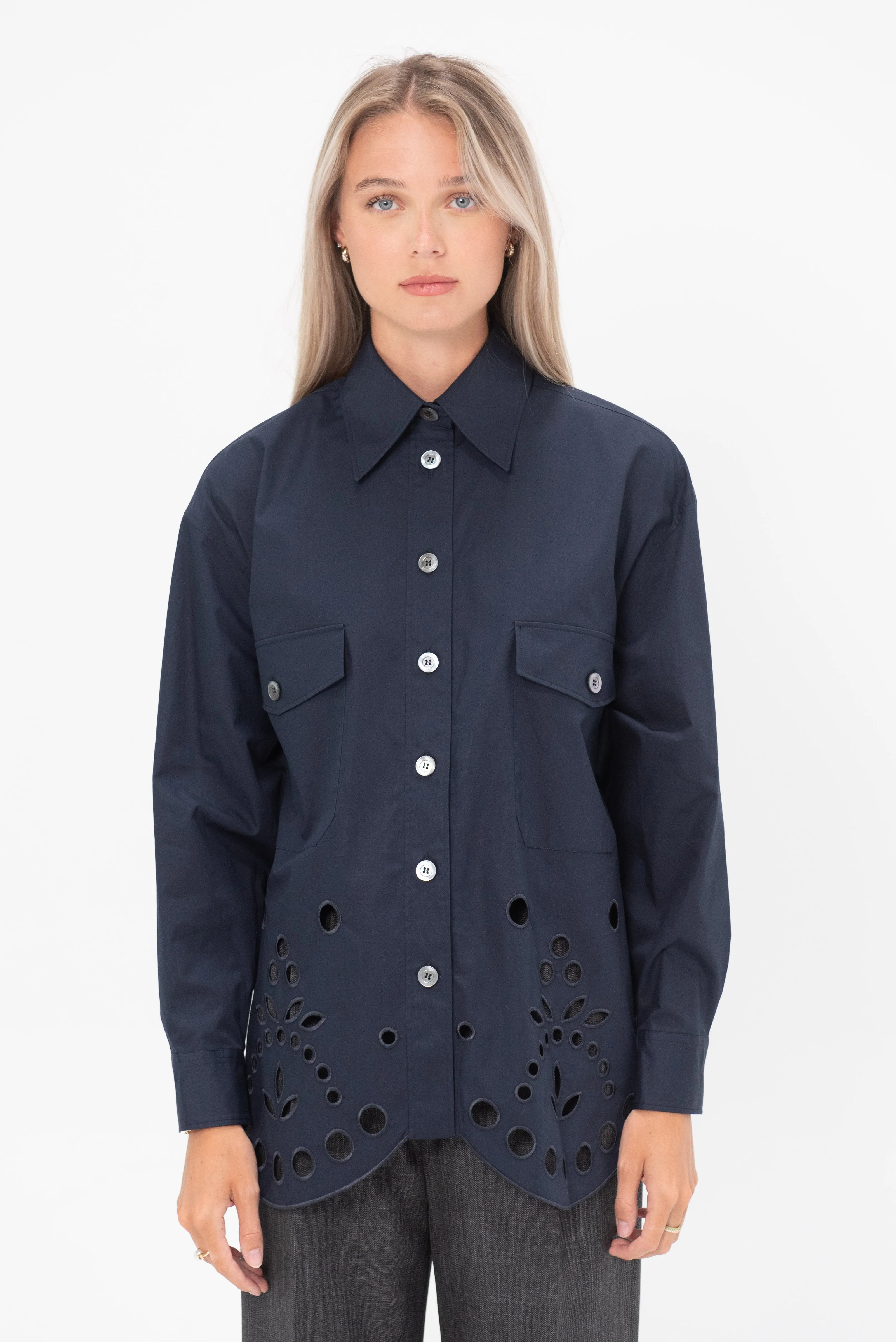 Shirt, Navy