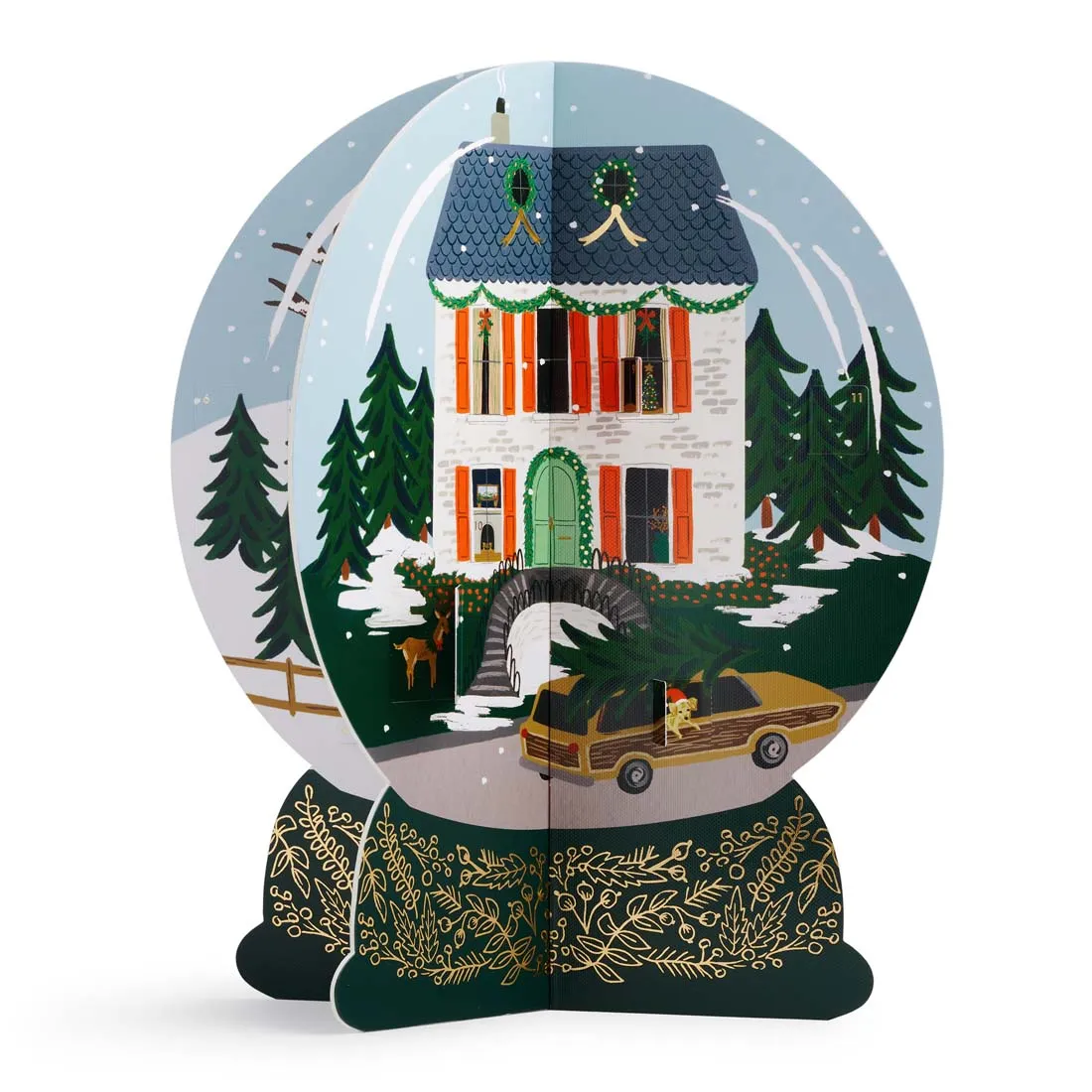 Snow Globe Advent Calendar