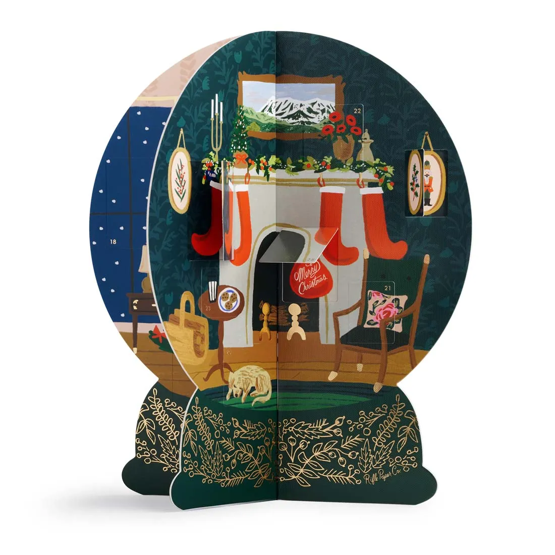 Snow Globe Advent Calendar