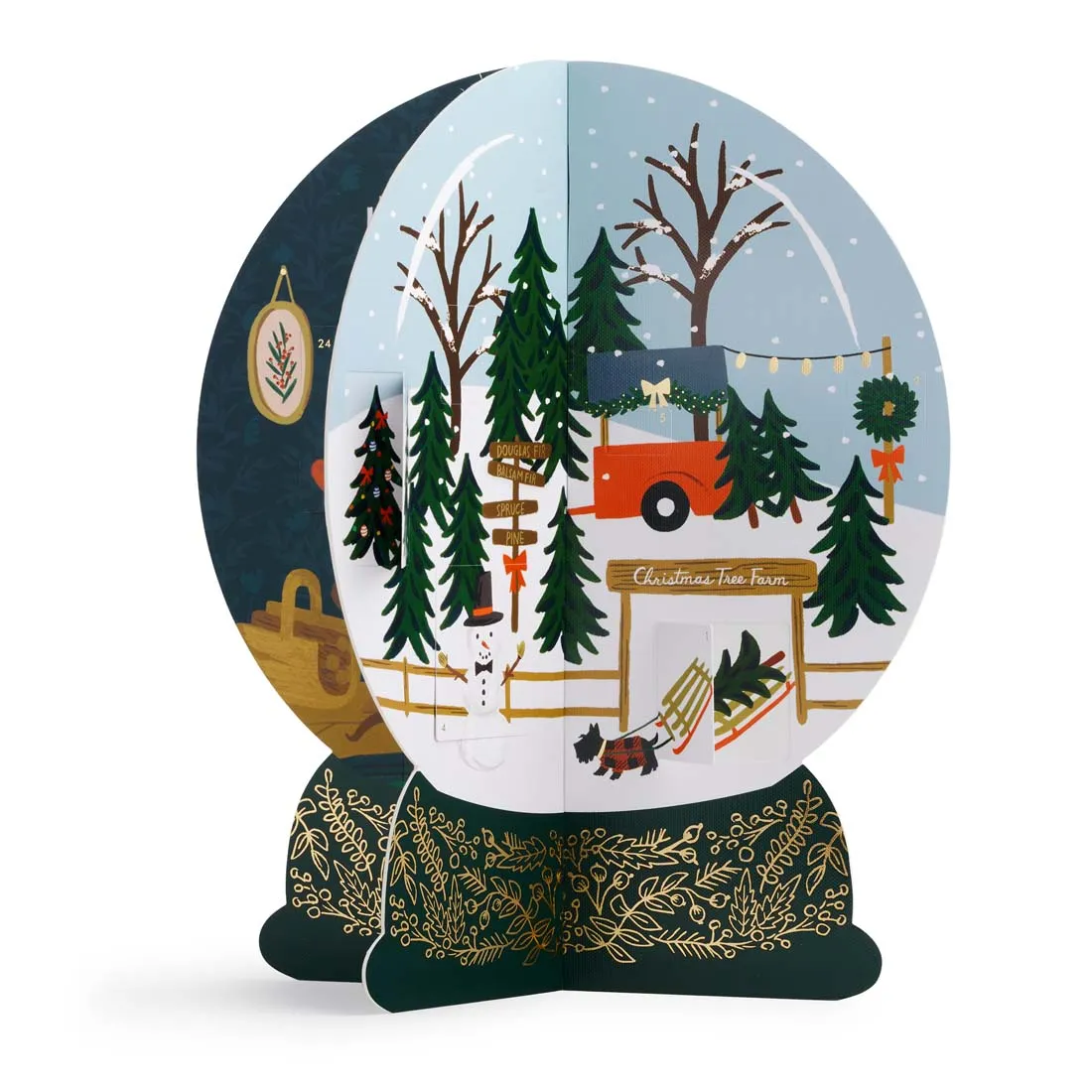 Snow Globe Advent Calendar