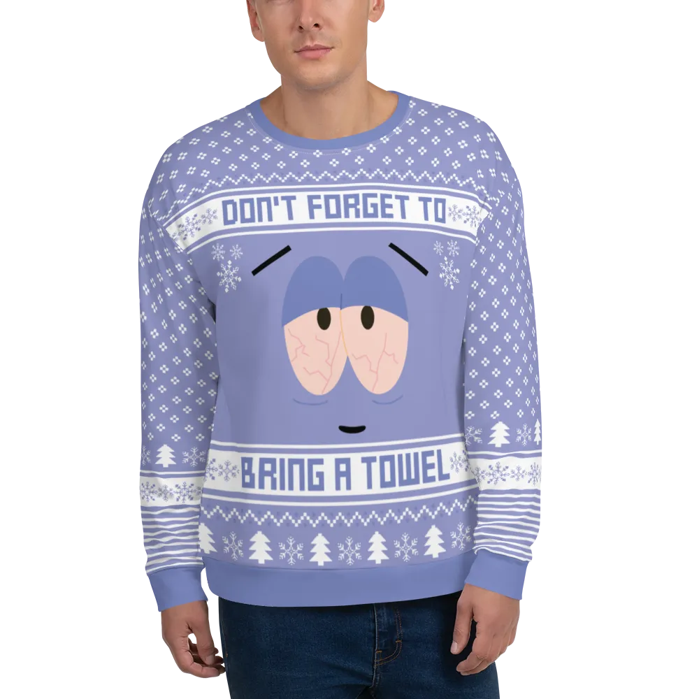 South Park Towelie Ugly Holiday Sweatshirt