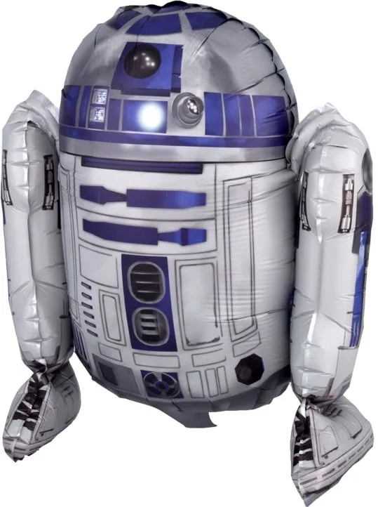 Star Wars Sitting R2D2 Air-Filled Balloon 18" | 1ct