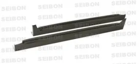 Subaru Impreza WRX STI Wagon OEM Style Carbon Fiber Side Skirts