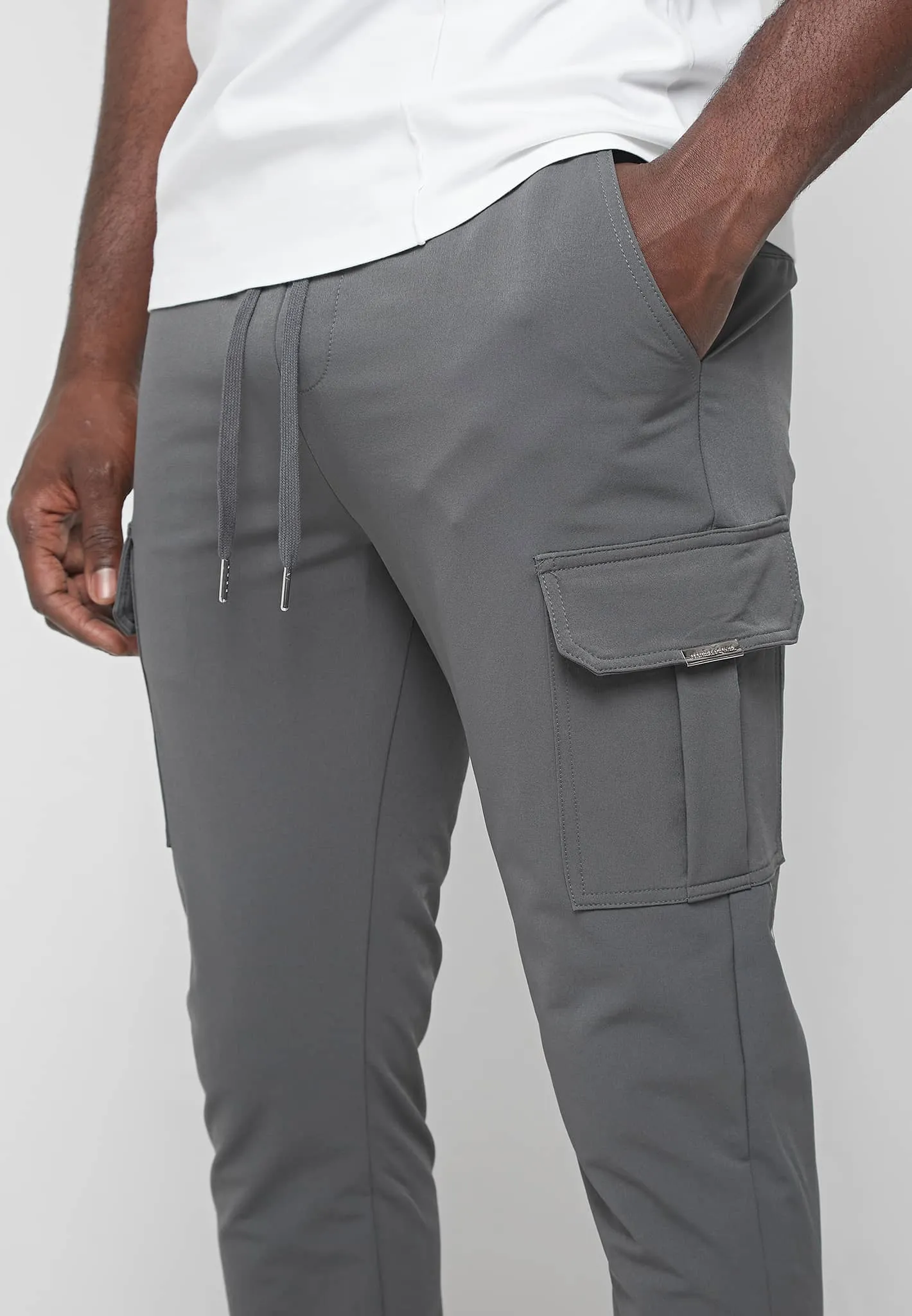 Technical Cargo Pants - Dark Grey