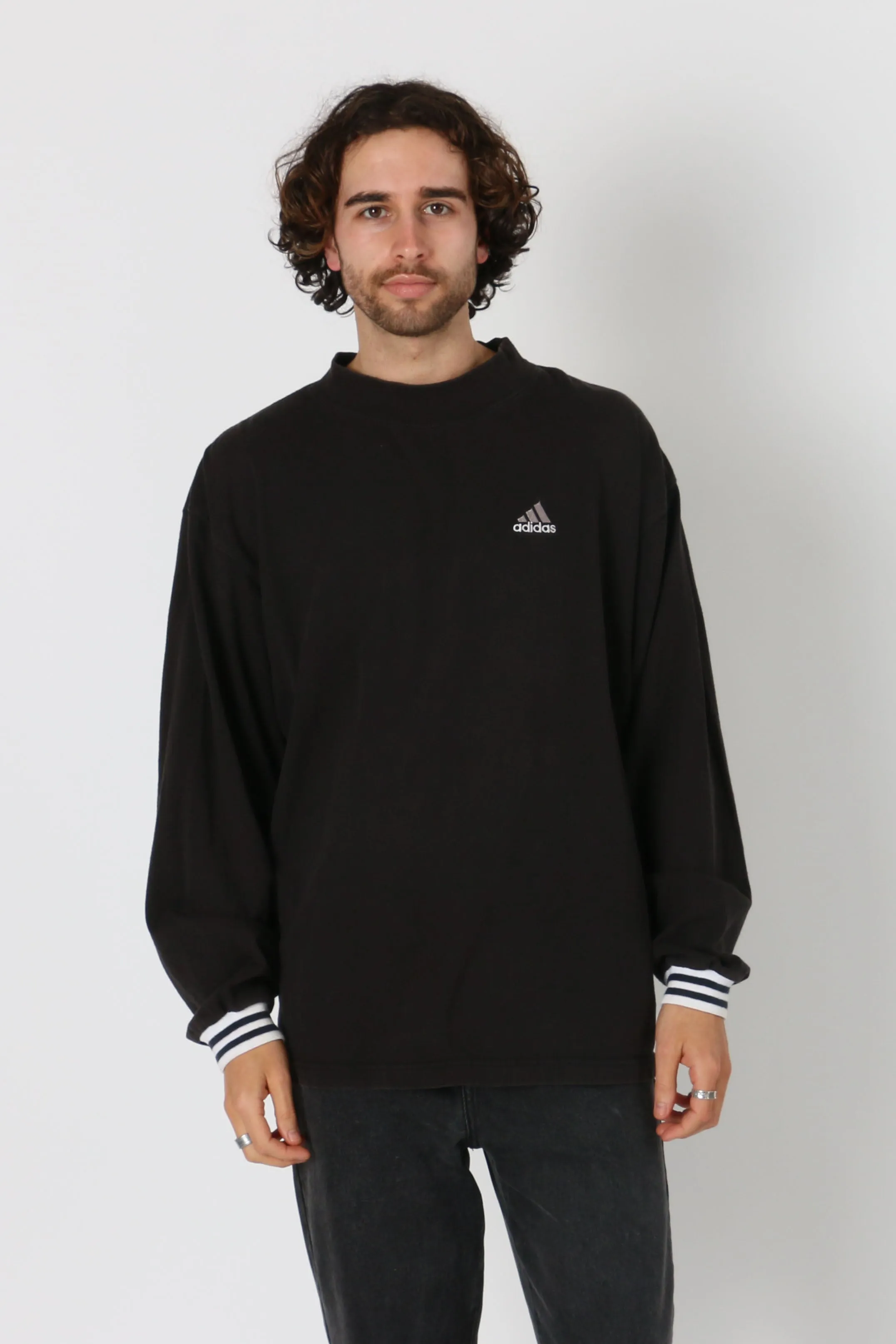 Vintage Adidas Long Sleeve Tee XXL