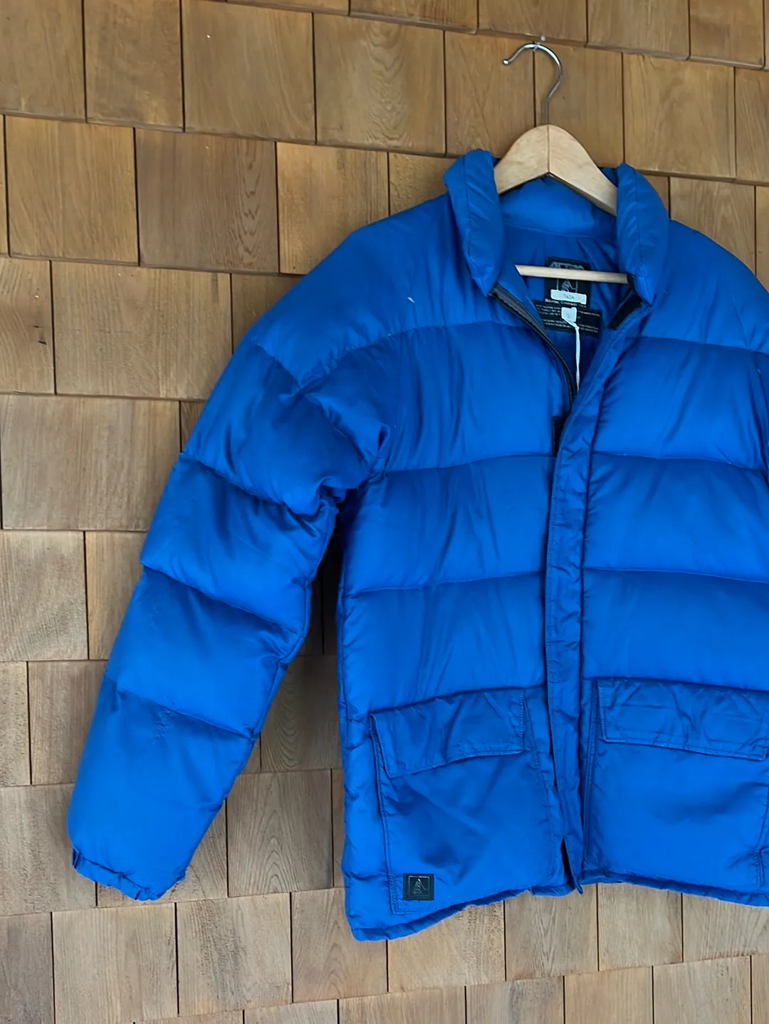 Vintage Alta Down Coat - Bright Blue