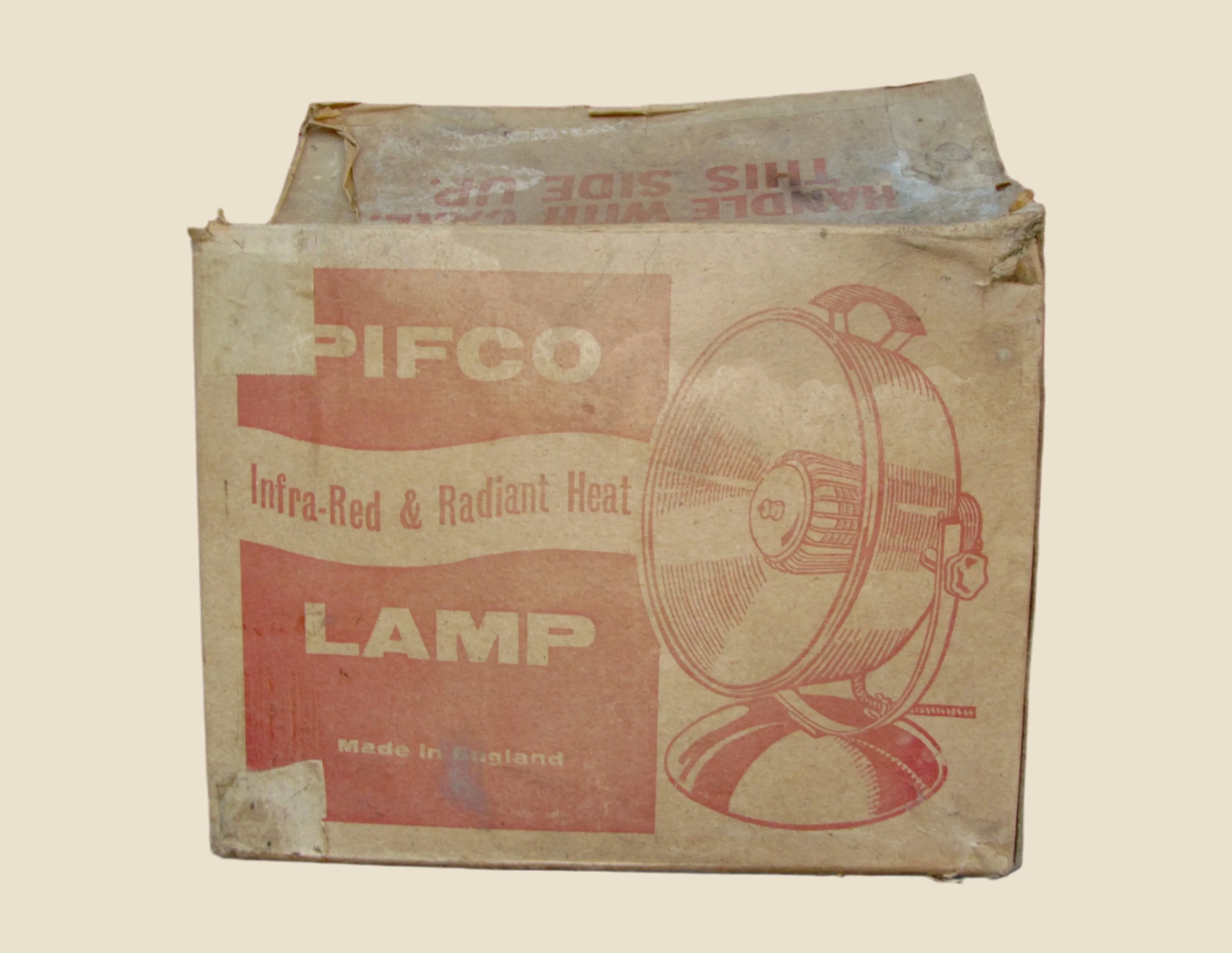 Vintage PIFCO Infra Red Medical Lamp Repurposed As A Desk Lamp