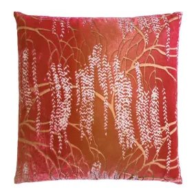 Wildberry Willow Metallic Pillows by Kevin O'Brien Studio