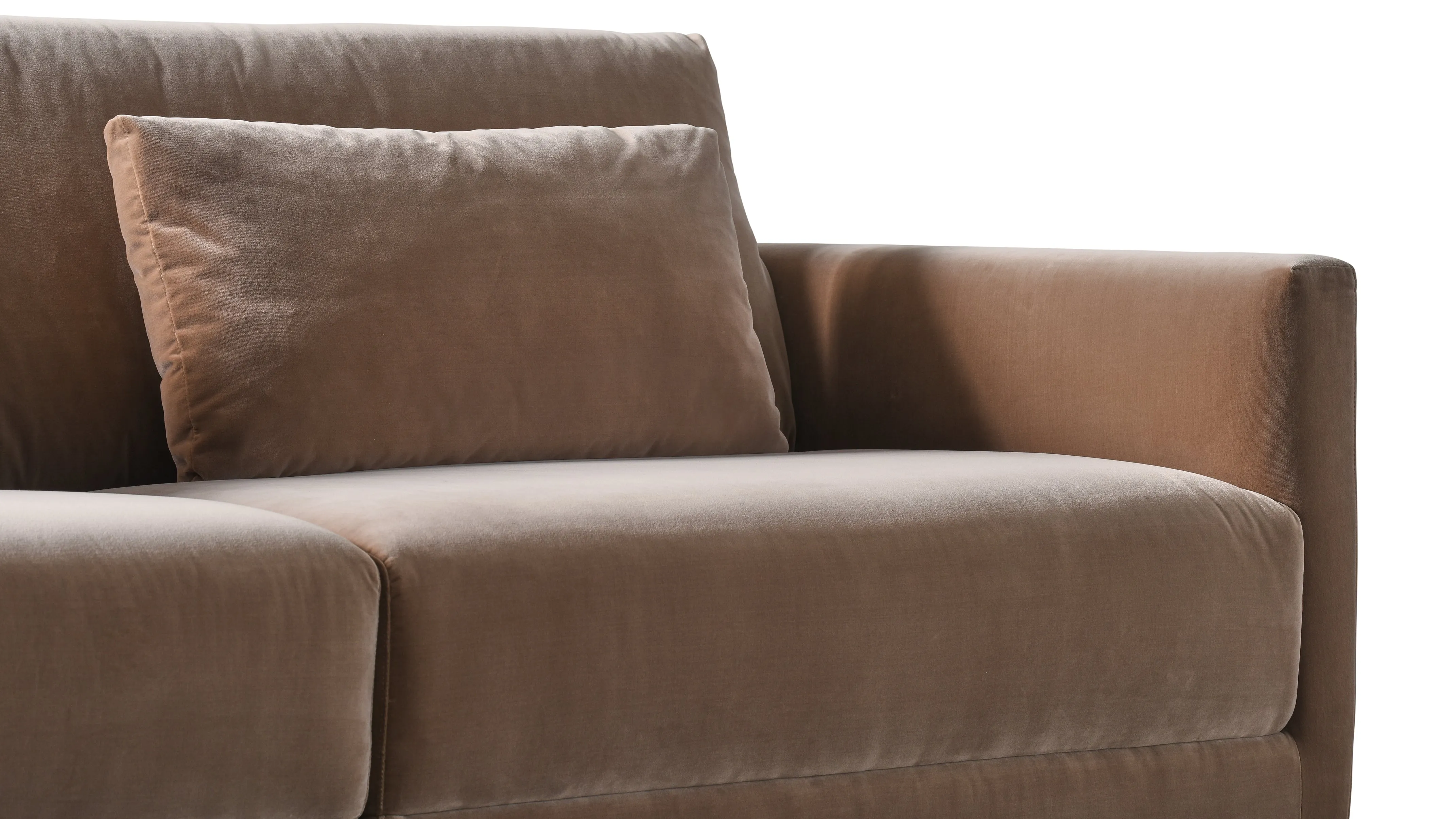 Wind Down 2-Piece Modular Sofa, Doe