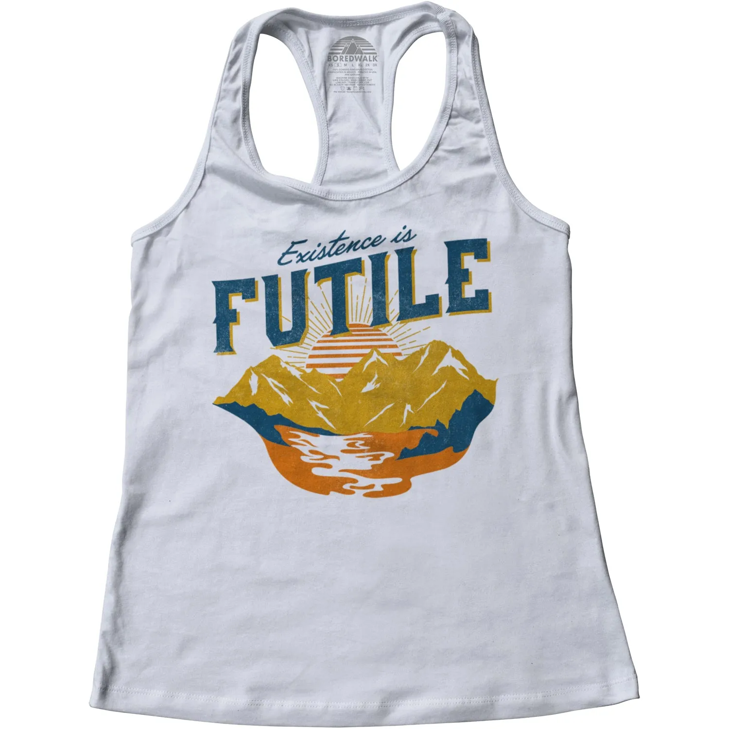 Women's Existence is Futile Racerback Tank Top