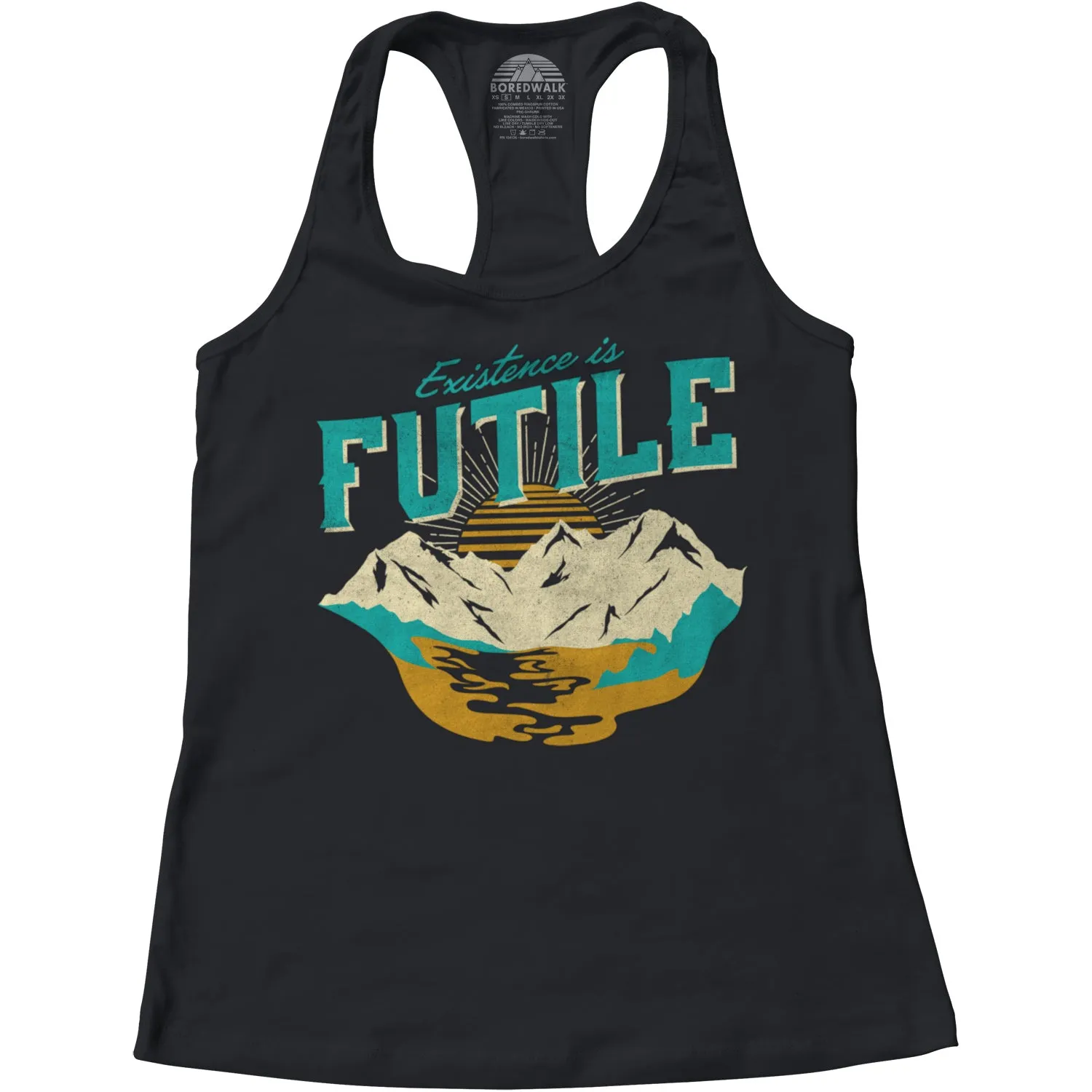 Women's Existence is Futile Racerback Tank Top