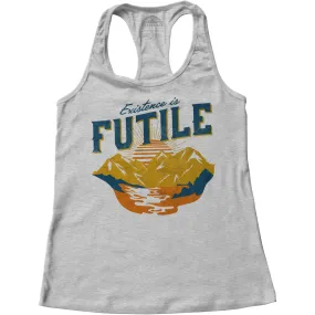 Women's Existence is Futile Racerback Tank Top