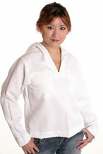 Women's White US Naval Middie/Jumper