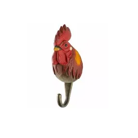 Wooden Rooster Hook