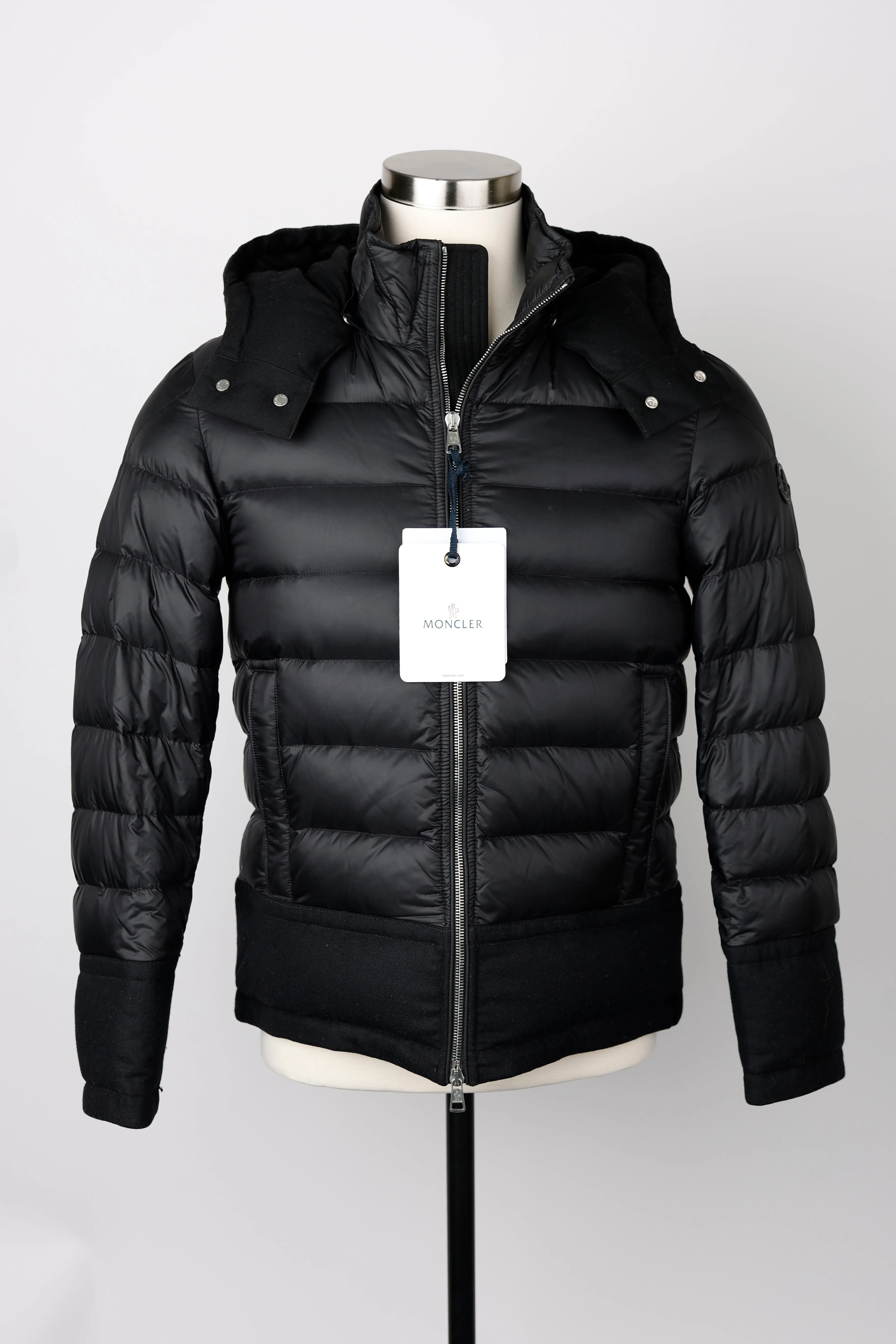 Wool Trimmed Down Puffer