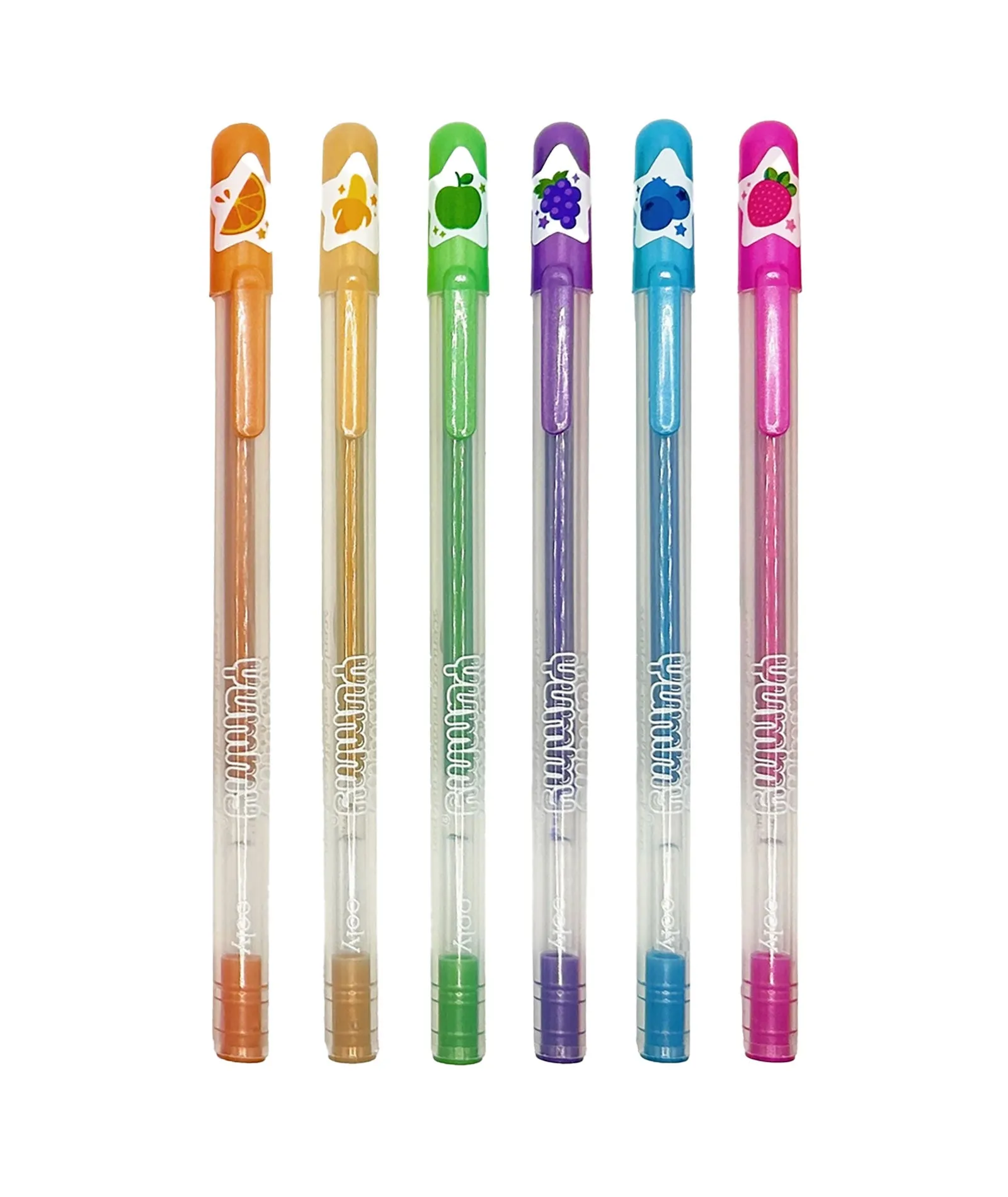 Yummy Yummy Scented Gel Pens Metallic - Set of 6