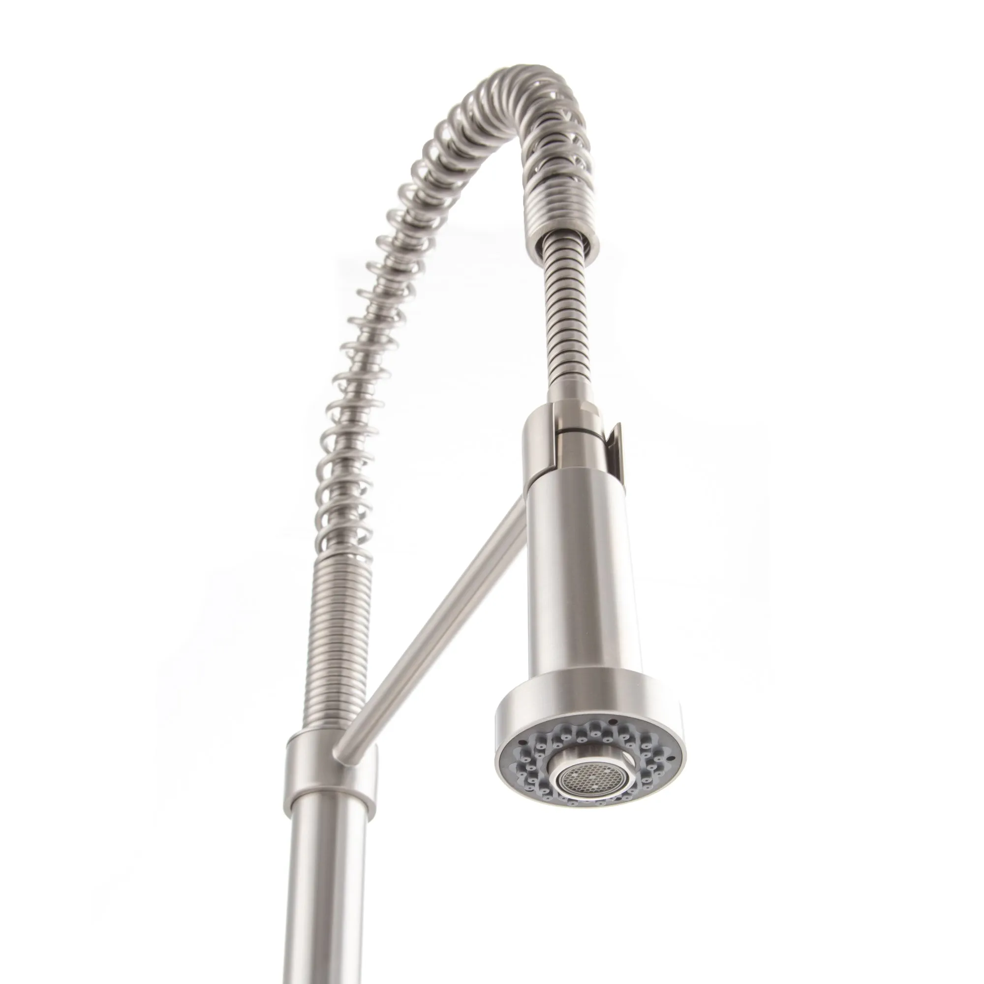 ZLINE Apollo Pull Down Spring Single Handle Kitchen Faucet in Brushed Nickel (APL-KF-BN)