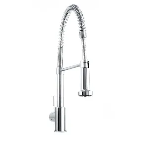 ZLINE Apollo Pull Down Spring Single Handle Kitchen Faucet in Chrome (APL-KF-CH)